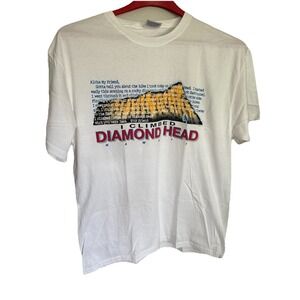 Vtg Y2K 2000s Lot Of 2 Hanes Heavy Weight Hawaii Graphic T Shirts Diamond Head L